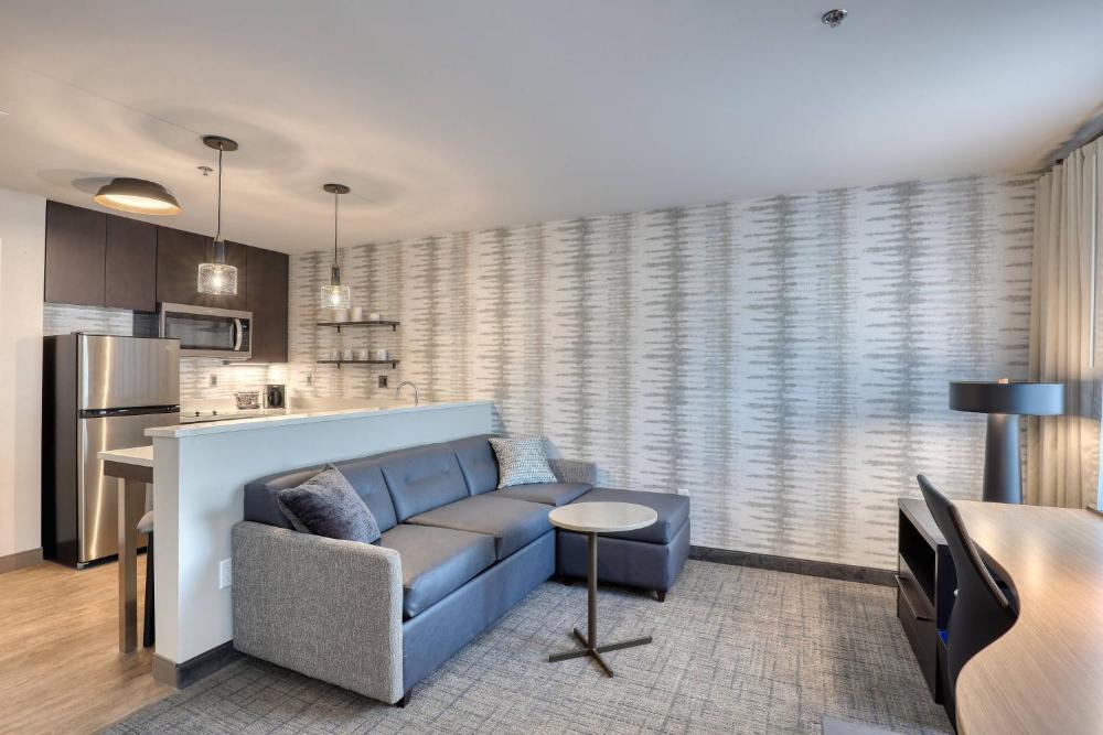 Studio, 1 King, Sofa bed interior